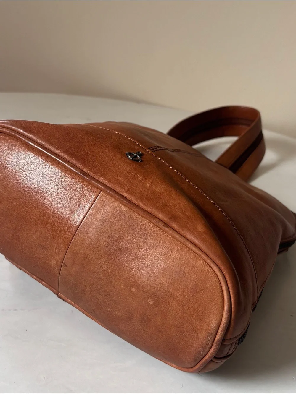 Harbour 2nd Brown Leather Backpack